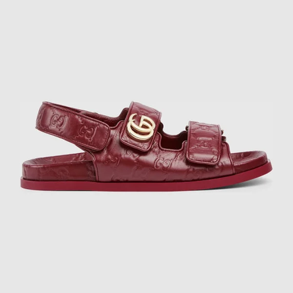 구찌 G가 들어간 여성용 샌들 816625